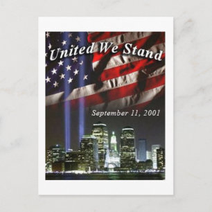 Cartão Postal United We Stand 3