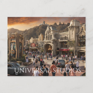 Cartão Postal Universal Studios Hollywood (2)