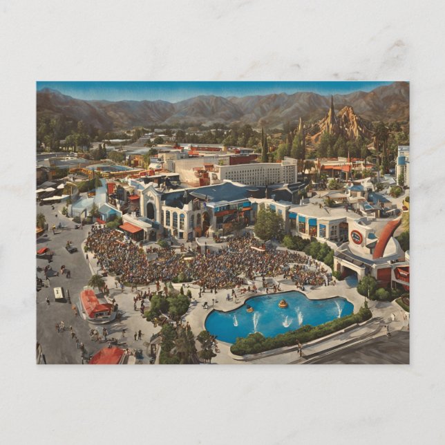 Cartão Postal Universal Studios Hollywood (9) (Frente)