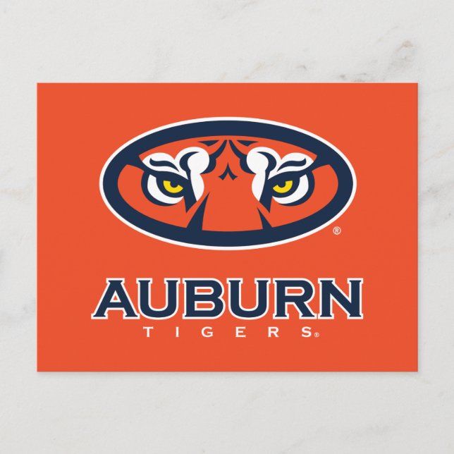 Cartão Postal Universidade Auburn | Auburn Tigers (Frente)
