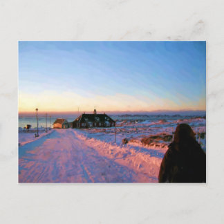 Cartão Postal Universidade da Gronelândia por Ozborne Whilliamss