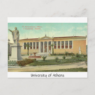 Cartão Postal Universidade de Atenas, postais