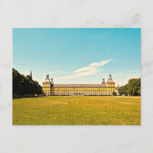 Cartão Postal Universidade de Bonn Alemanha Arte de Filme Retrô