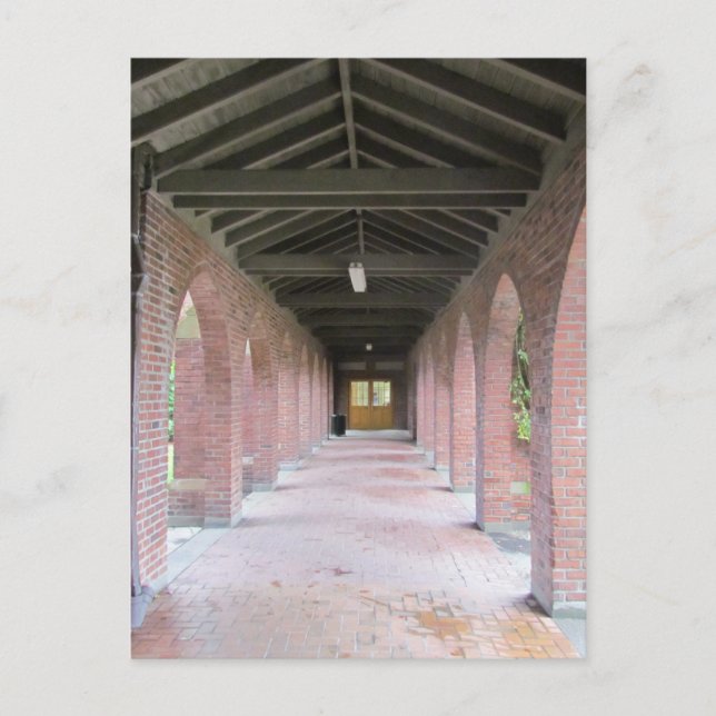 Cartão Postal Universidade de Pudget Sound (Frente)