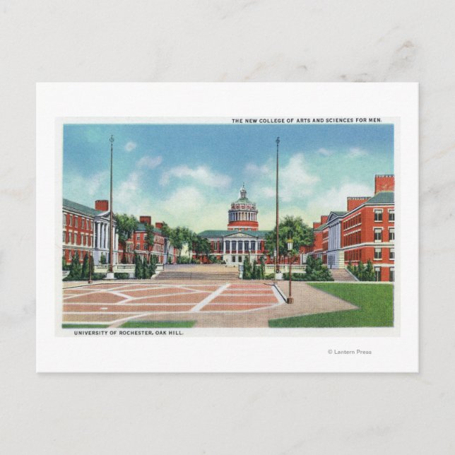 Cartão Postal Universidade de Rochester (Frente)