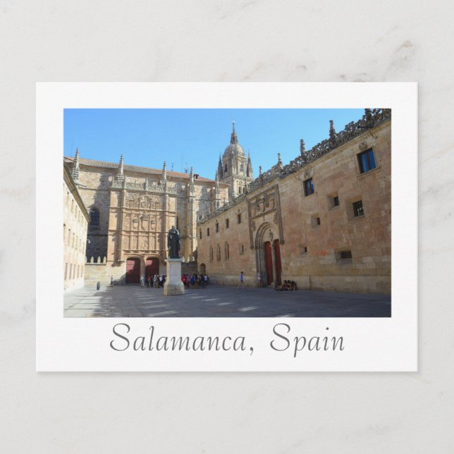 Cartão Postal Universidade de Salamanca (Frente)
