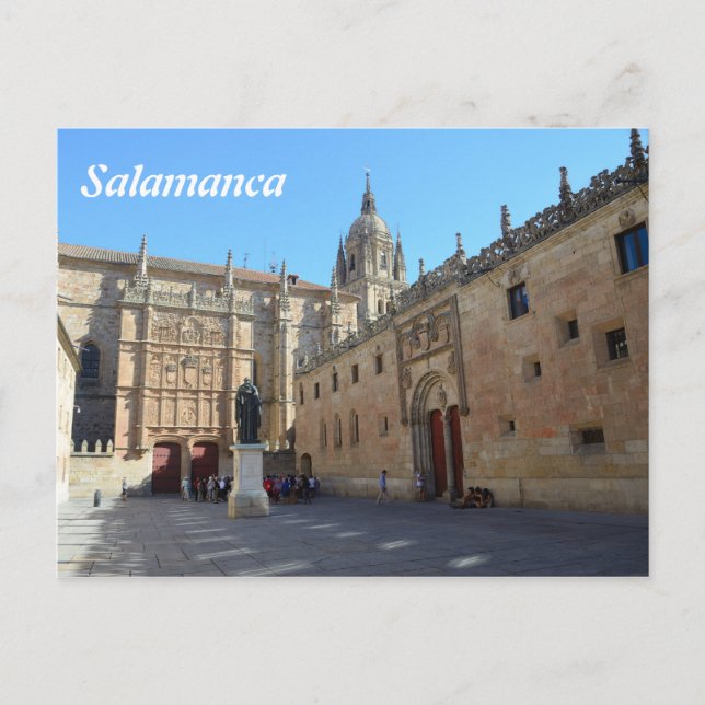 Cartão Postal Universidade de Salamanca (Frente)