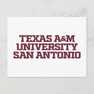 Cartão Postal Universidade do Texas A&M - San Antonio