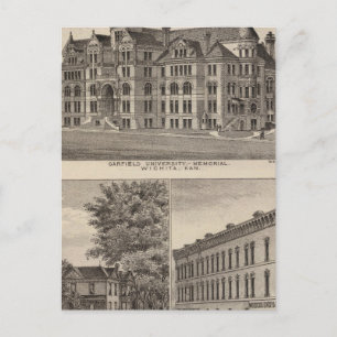 Cartão Postal Universidade Garfield, Kansas