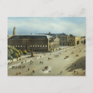 Cartão Postal Unter den Linden, da Armadura, c.1855