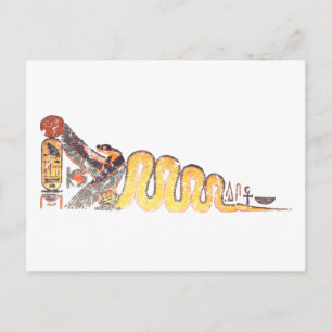 Cartão Postal Uraeus