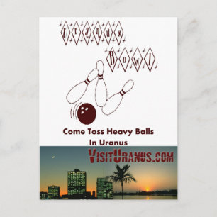 Cartão Postal Uranus Bowl