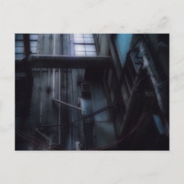 Cartão Postal Urbana-grunge, corredor de Melbourne