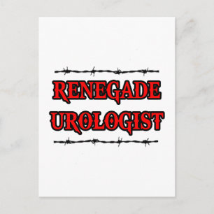 Cartão Postal Urologista Renegado