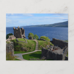 Cartão Postal Urquhart Castle Ruins