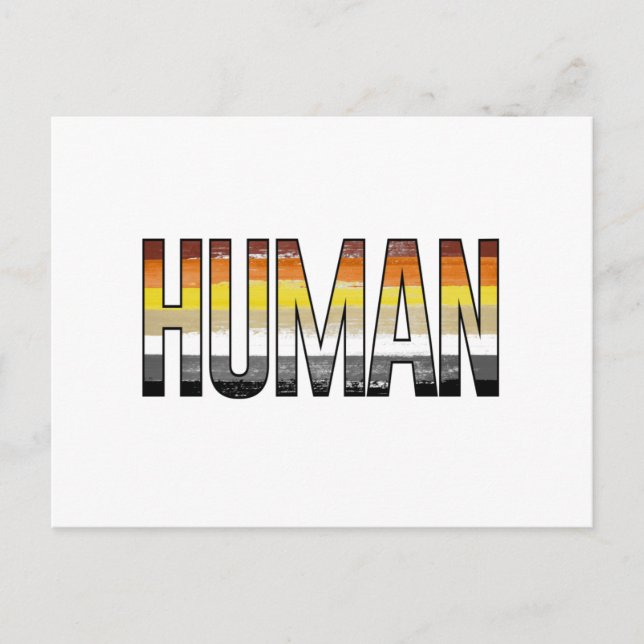 Cartão Postal Ursa Humano (Frente)