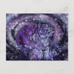 Cartão Postal Ursa Menor e Maior