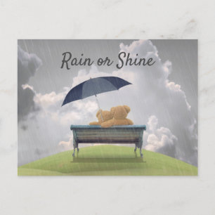 CARTÃO POSTAL URSINHO AMOR. O TEDDY MANTÉM-SE EM ABRAÇO DE AMO