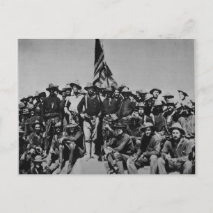 Cartão Postal Ursinho de ursinhos Roosevelt Rough Riders 1898