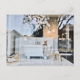 Cartão Postal Ursinho no Cartão-Postal de Banho