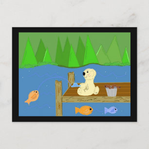 Cartão Postal Ursinho no Pier