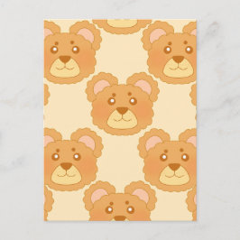 Cartão Postal Urso Bonito