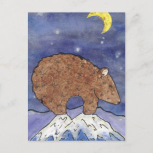 Cartão Postal Urso da Meia-Noite