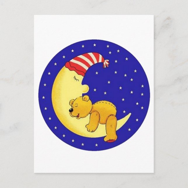 Cartão Postal Urso de Tempo Sonoro (Frente)