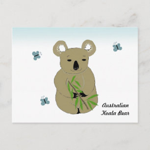 Cartão Postal Urso Koala