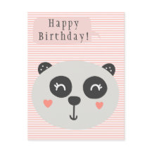 Urso Panda Bonito - Aniversário de criança