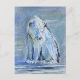 Cartão Postal Urso Polar