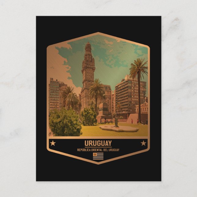 Cartão Postal Uruguai (Frente)