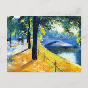 Cartão Postal Ury - Ponte sobre o Canal de Landwehr