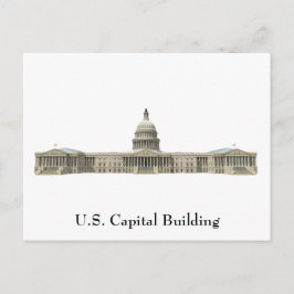 Cartão Postal US Capital Building: Washington DC