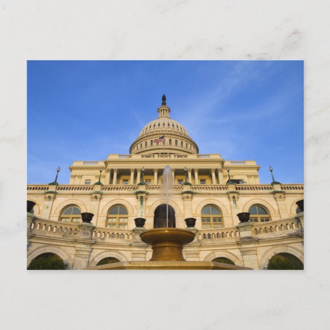 Cartão Postal US Capitólio Building (Frente)