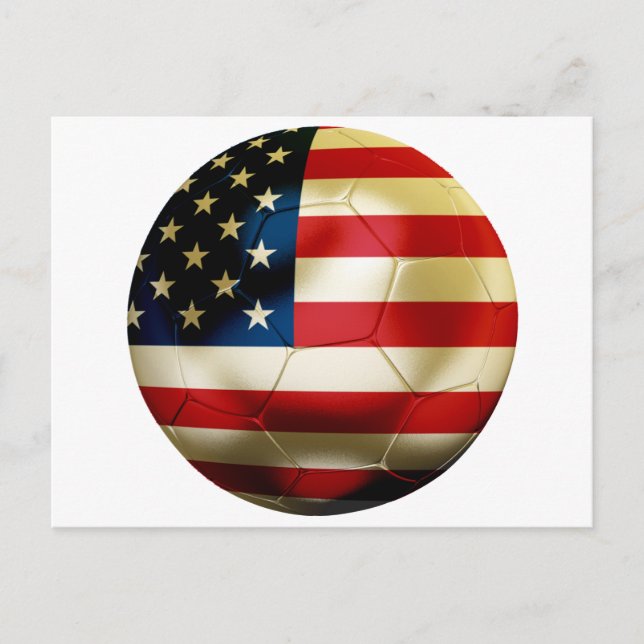 Cartão Postal USA Soccer (Frente)
