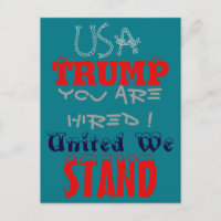 USA Trump Você Está Cansado! United We Stand Art I