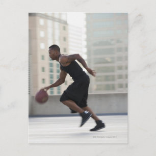 Cartão Postal USA, Utah, Salt Lake City, Young man playing