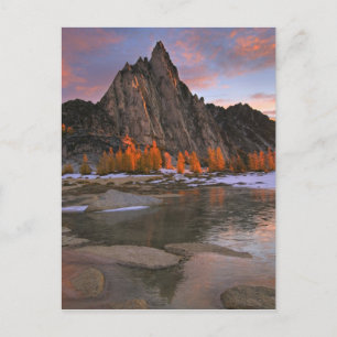 Cartão Postal USA, Washington, Cascade Mountains.  Prusik Peak