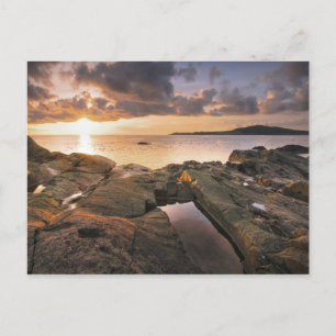 Cartão Postal USA, Washington, San Juan Islands.  A dramatic 2