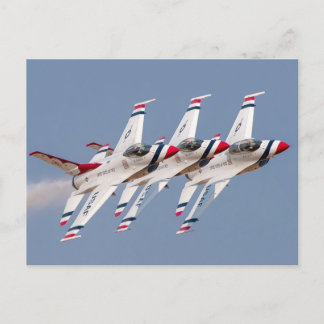 Cartão postal USAF Thunderbird F-16