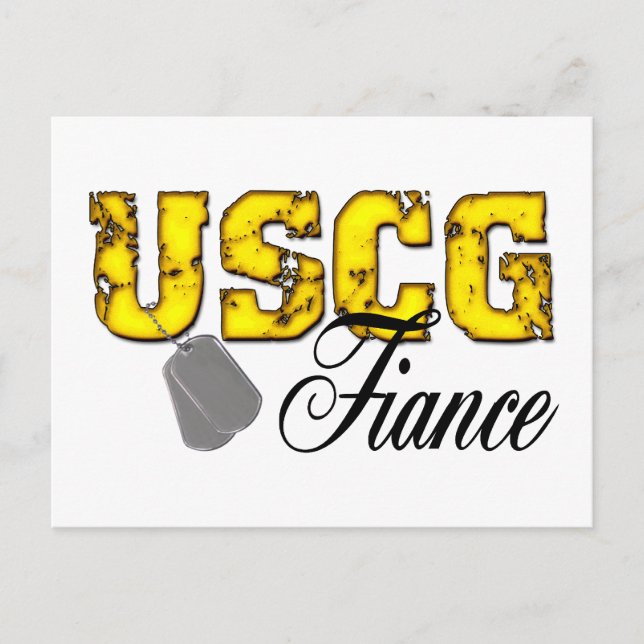 Cartão Postal uscg99fiance (Frente)