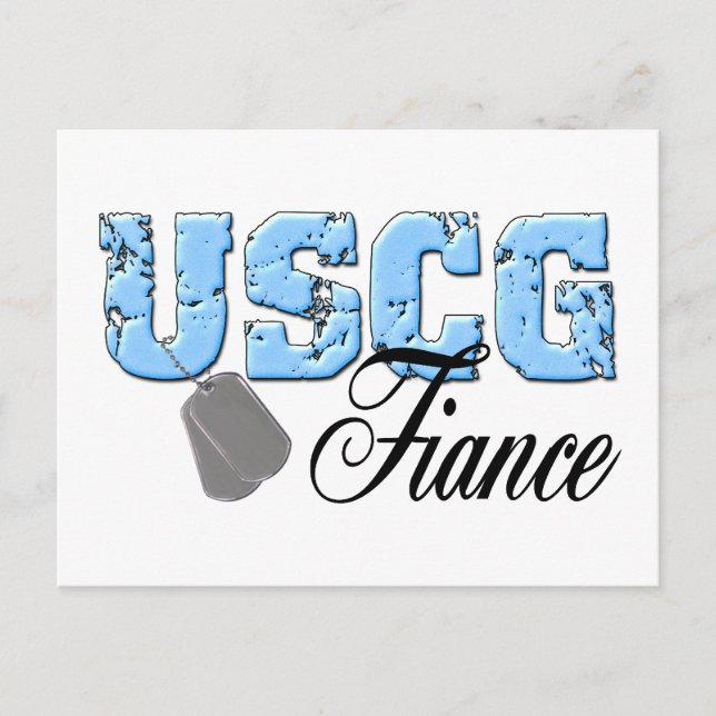 Cartão Postal uscg99fiance2 (Frente)