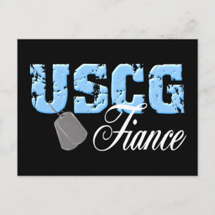 Cartão Postal uscg99fiance2blk