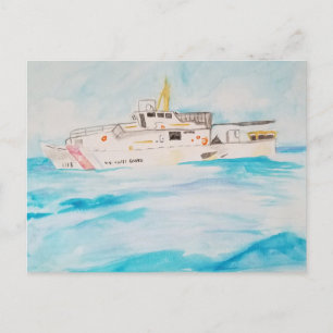 Cartão postal USCGC Tezanos