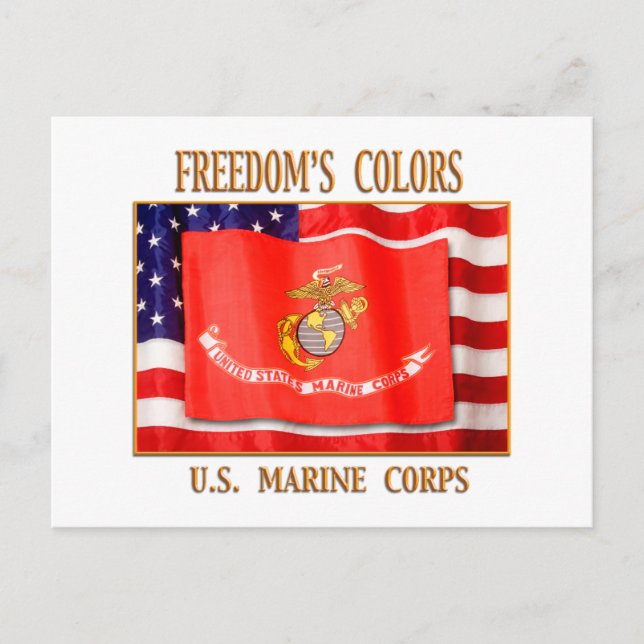 Cartão postal USMC (Frente)