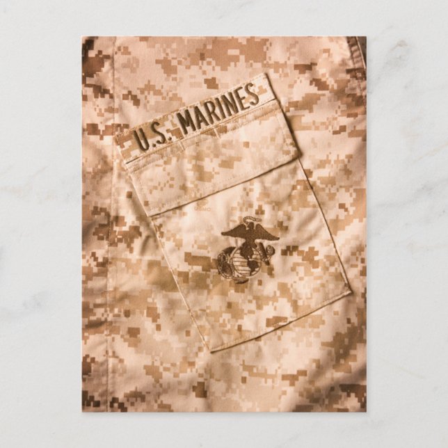 Cartão postal USMC (Frente)