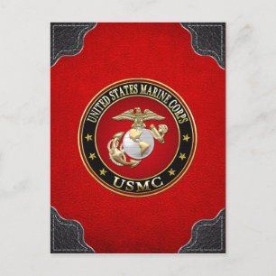 Cartão Postal USMC EGA [Edição Especial] [3D]
