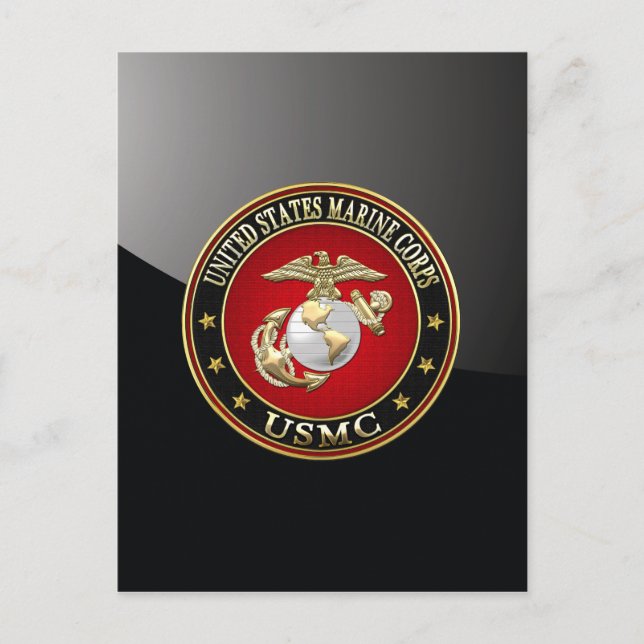 Cartão Postal USMC EGA [Edição Especial] [3D] (Frente)