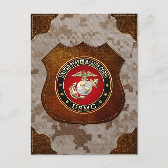 Cartão Postal USMC EGA [Edição Especial] [3D] (Frente)